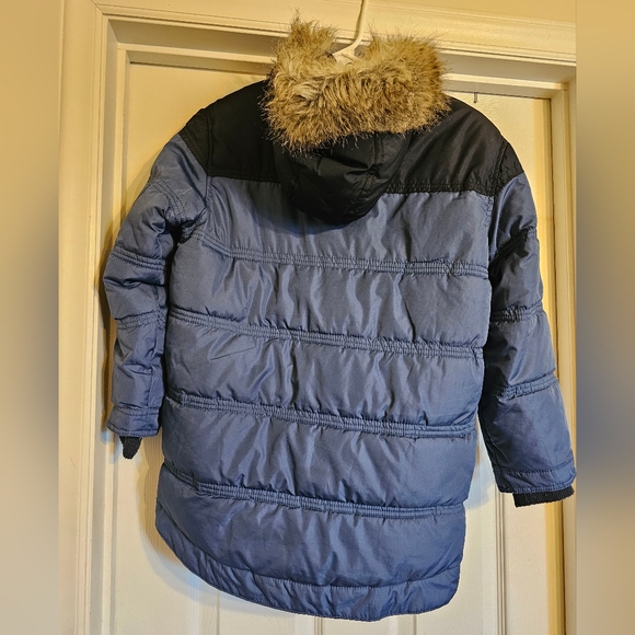 Old Navy Navy and Black Puffer Jacket. Size:M - Picture 3 of 7